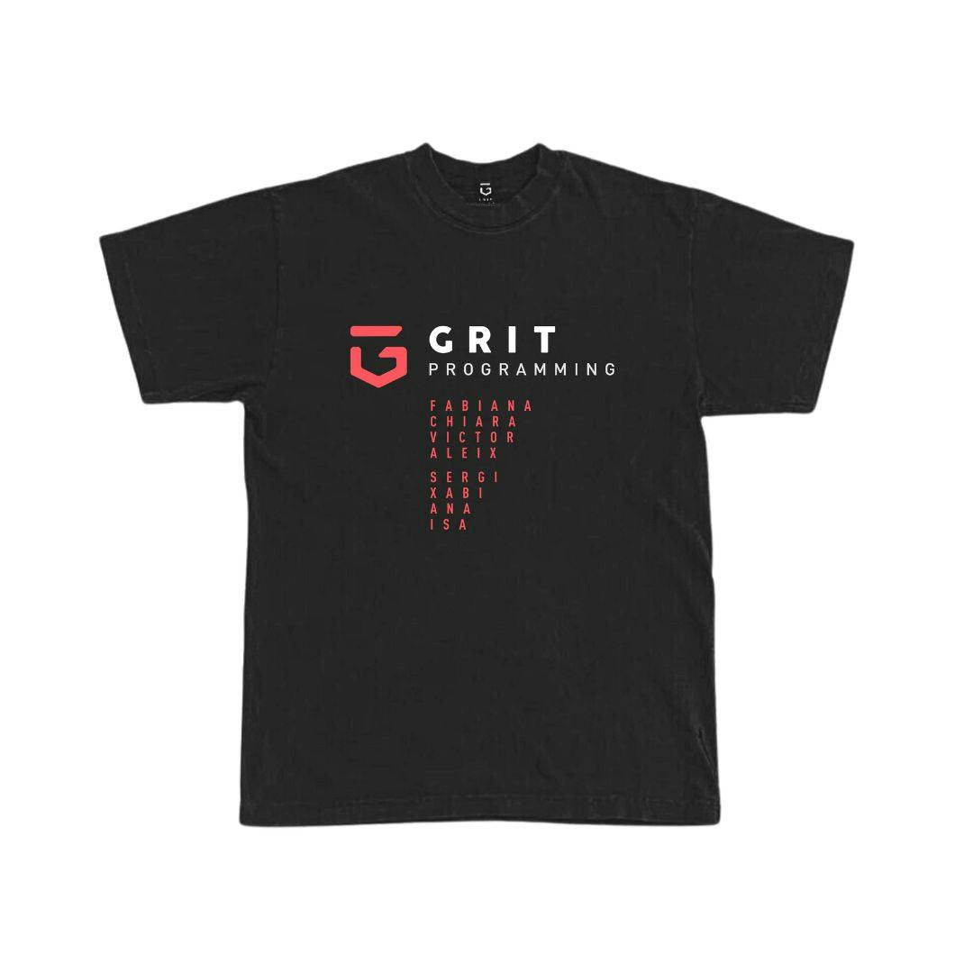 Camiseta GRIT CrossFit Semifinals Lyon 2024 Negra